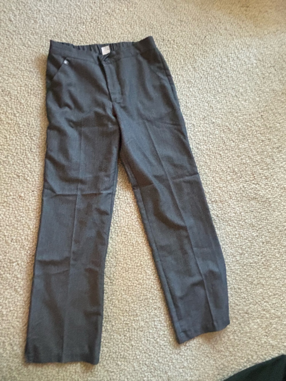 Figs Women's heathered grey Straight-Leg Scrub Pants